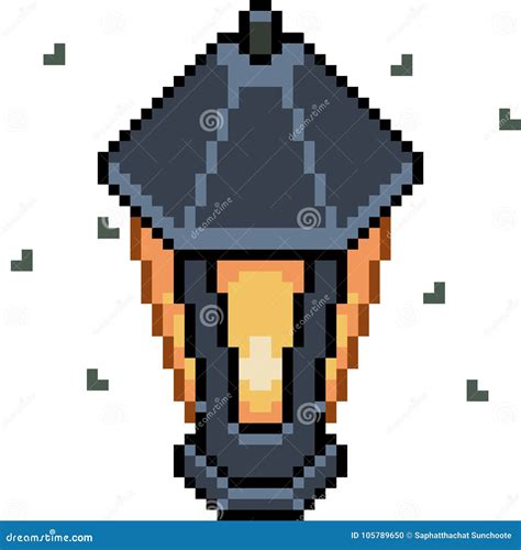 Pixel Art Lamp