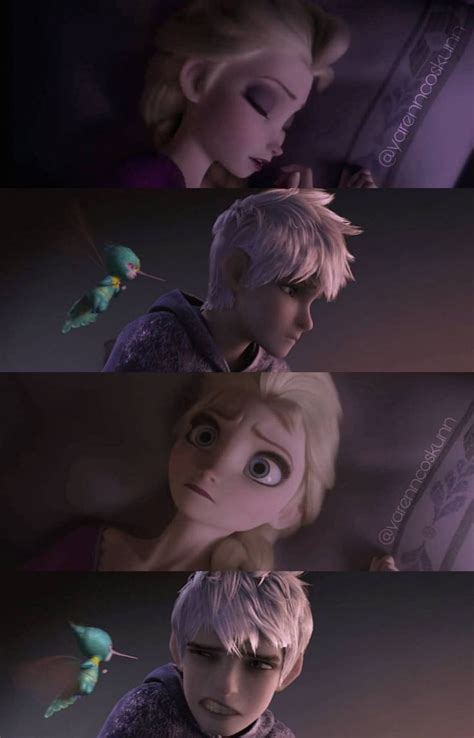 Elsa And Jack Frost Jelsa Edit Frozen 2 Rotg By Yarenncoskunn On