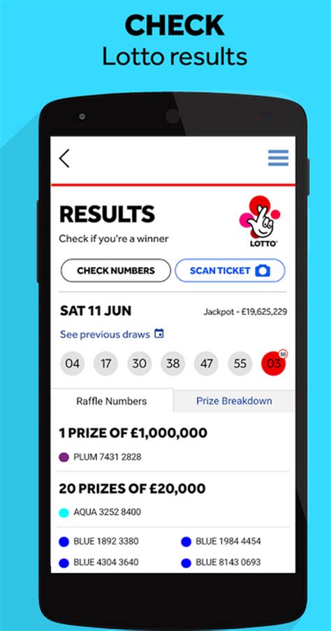 The National Lottery Results for Android - Download