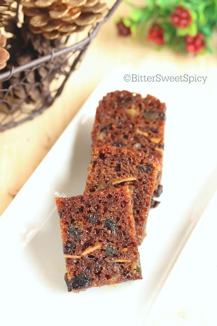 Bittersweetspicy Steamed Fruit Cake A Very Moist Version