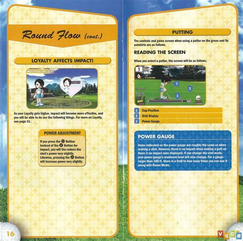 Hot Shots Golf Open Tee VGDB Vídeo Game Data Base