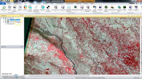 Radiometric Correction In Landsat Image Using Erdas Imagine Software