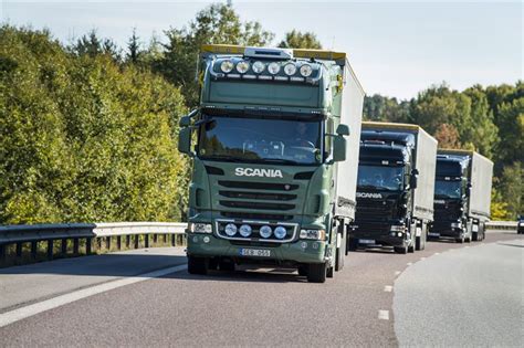 Scania Och Ericsson I Samarbete För ökad Transporteffektivitet Scania