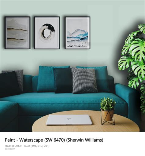 Sherwin Williams Waterscape Sw Paint Color Codes Similar Paints