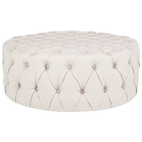 Large Round Ottomans - Ideas on Foter