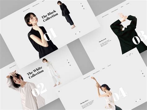 Fashion Headers By Gabe Becker For Ramotion On Dribbble