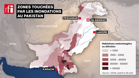 Un tiers du Pakistan sous les eaux les hôpitaux en première ligne