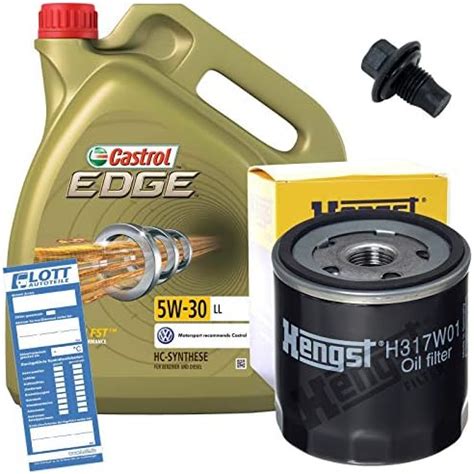 Lwechsel Set Inspektion L Castrol Edge Titanium Fst Ll W L