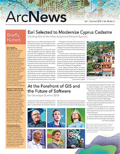 A New Approach To Flood Mapping Arcnews Summer