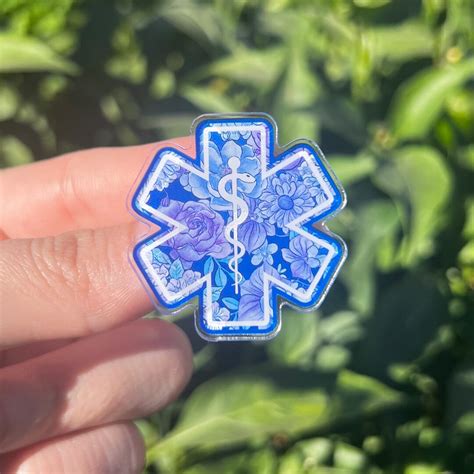 Ems Acrylic Pin Paramedicpin Firefighter Pin Emt Pin Nurse Pin