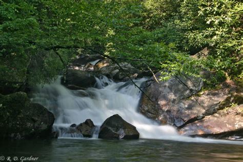 Lower Dennis Cove Falls In Dennis Cove Carter County Tennessee