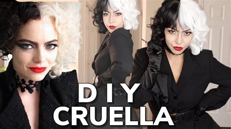 Cruella Deville Homemade Costume