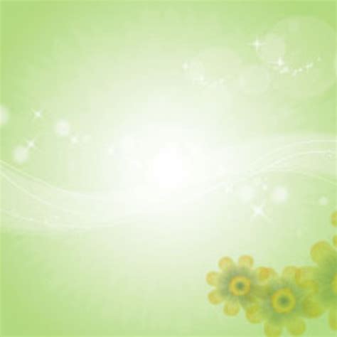 Yellow Flowers In Green Background Design | FreeVectors