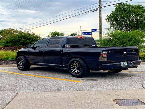 2015 Ram 1500 20x10 Dropstars Wheels 295 65R20 Michelin Tires BDS 2