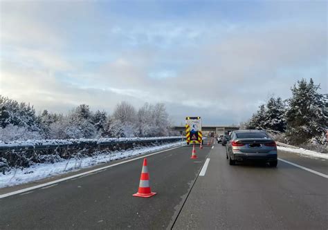 Unfall A9 Hier Ist Der Zweite Fahrstreifen Gesperrt 5 Minuten