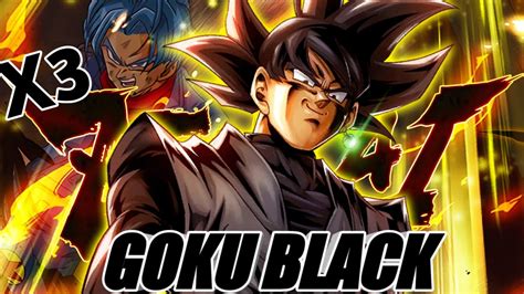 MUY BUEN DAÑO Y ES SUPPORT GOKU BLACK SHOWCASE DB LEGENDS YouTube