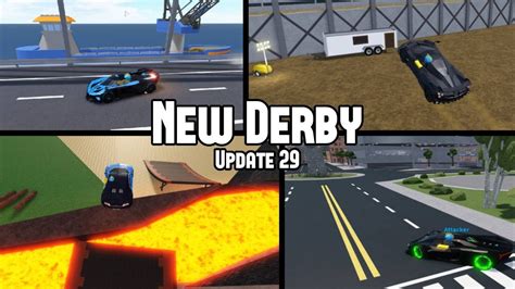 New Derby Update 29 Car Crushers 2 Roblox YouTube