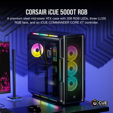 Buy Corsair Icue T Rgb Mid Tower Atx Pc Case Individually