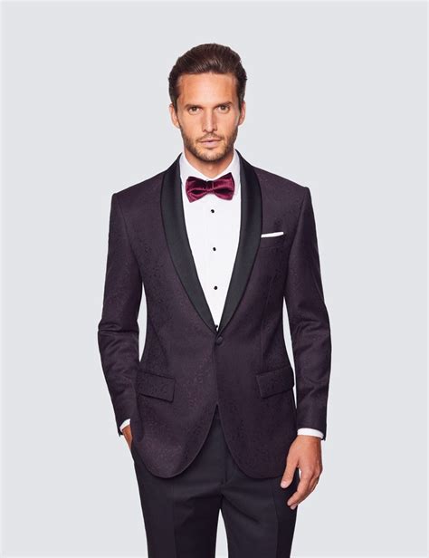 Smokingsakko Tailored Fit 1913 Kollektion Satin Schalkragen