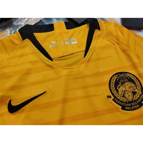 Jersey Malaysia Home 2020 Jersi Baju Bola Sepak Harimau Malaya Ready ...