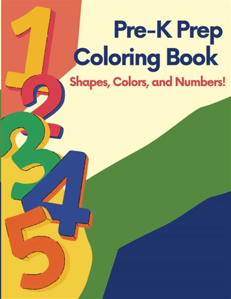 Pre-K Prep Coloring Book:: Ages 2+, Identifying Colors, Shapes, and ...