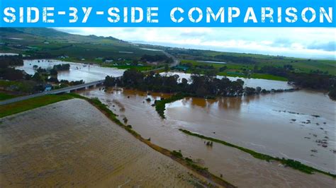 Paarl Flooding Side By Side Comparison Sept 2023 YouTube