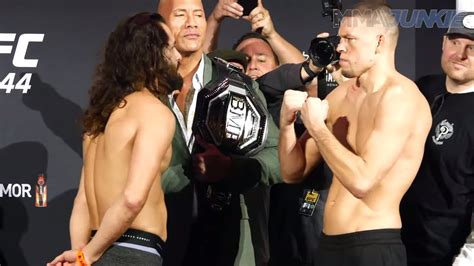 Ufc Jorge Masvidal Vs Nate Diaz Ceremonial Weigh In Highlight