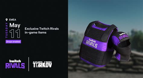 Escape From Tarkov: Launch of new Twitch Drops & Rivals Announced