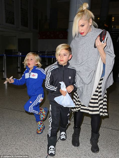 Gwen Stefani S Sons Kingston And Zuma Rossdale Show Off Street Cred At