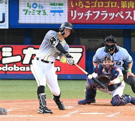 阪神・佐藤輝が同点20号2ラン 1946年の大下弘に並ぶ歴代新人左打者トップタイ阪神タイガースデイリースポーツ Online