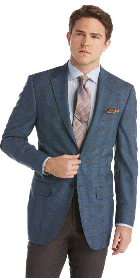 Lyst Jos A Bank Joseph Abboud Wool Plaid Tailored Fit Sportcoat