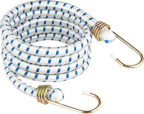 Tarps Tie Downs Cm Heavy Duty Bungee Cords With Zinc Hooks Pack Of