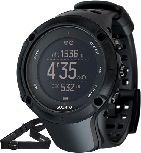 Suunto SS020674000 Zegarek Ambit 3 Peak Black GPS HR Zegarownia Pl