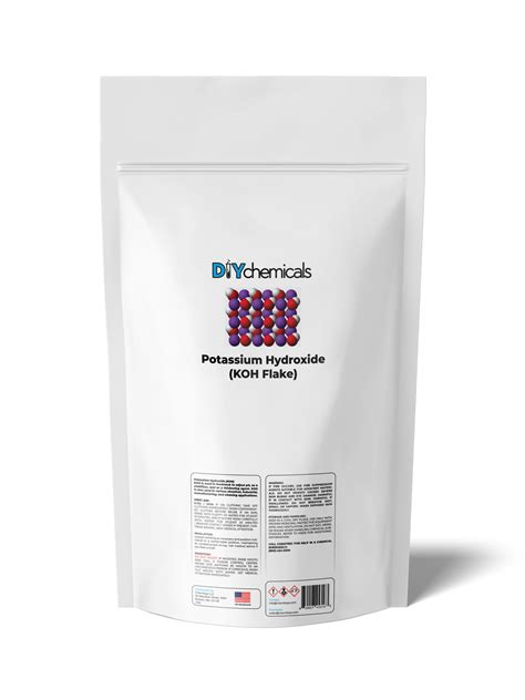 Potassium Hydroxide Koh Dry Flake Diy Chemicals