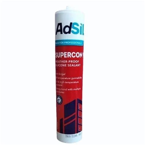 Adsil Supercon Black Weatherproofing Silicon At Rs Bottle