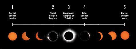 5 Stages of a Total Eclipse - Solar Eclipse Guide