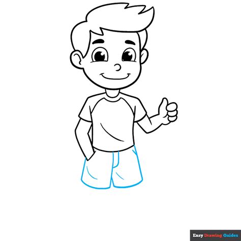 Cartoon Boy Drawing How To Draw A Cartoon Boy Step By Step, 42% OFF