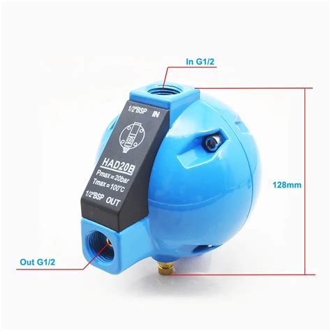 automatic drainer  interface floating ball type air compressor