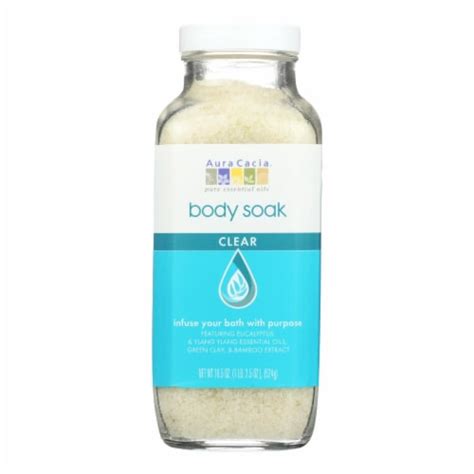 Aura Cacia Body Soak Clear 185 Oz Kroger