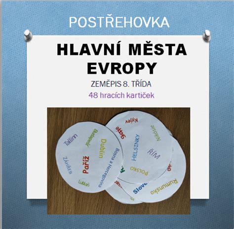 Materi L Hlavn M Sta Evropy Post Ehovka