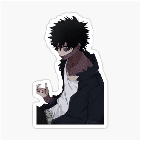 Dabi Sticker For Sale By Sbgh Redbubble