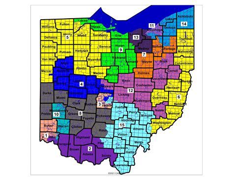 Ohio Gop Lawmakers Unveil Congressional Map Proposals Woub Public Media