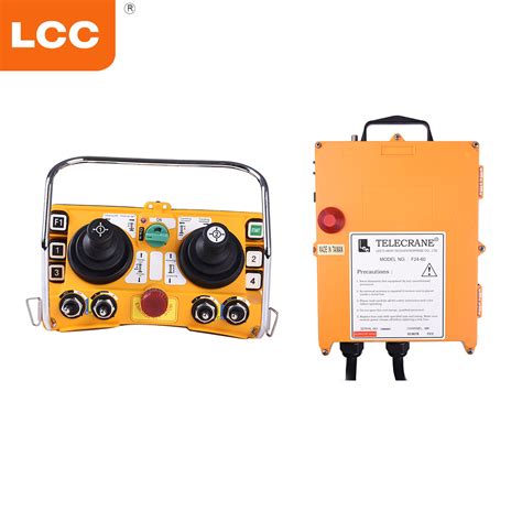 F24 60 Uting Industrial Hydraulic Joystick Radio Remote Control For