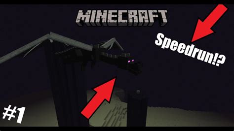 SPEEDRUNNING MINECRAFT?!?!?! (#1) - YouTube