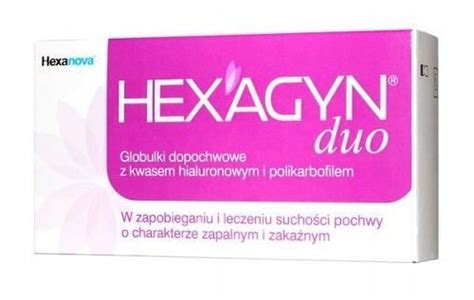 Hexagyn Duo Globulki Dopochwowe Szt