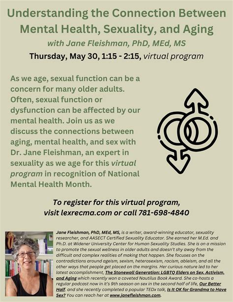 May 30 Understanding The Connection Between Mental Health Sexuality