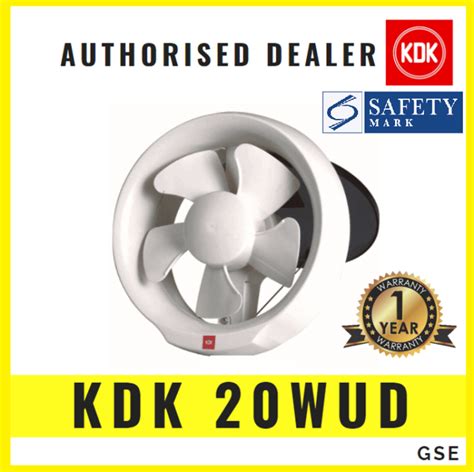 Kdk Wud Exhaust Fan Window Mount Ventilating Ventilation Fan Wud