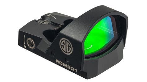 Sig Sauer Romeo 1 1x30mm Reflex Sight 3 Moa Red Dot Reticle 10 Moa