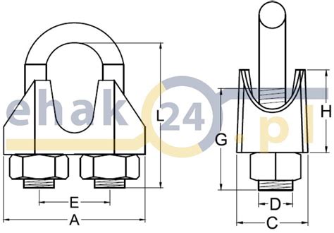 Zacisk Do Lin Stalowych EN 13411 5