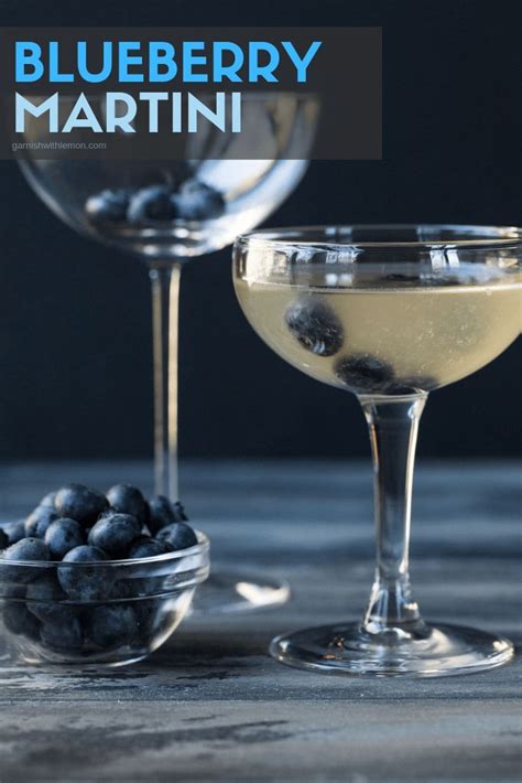 This Blueberry Martini Recipe Is The Perfect Balance Of Blueberry Vodka